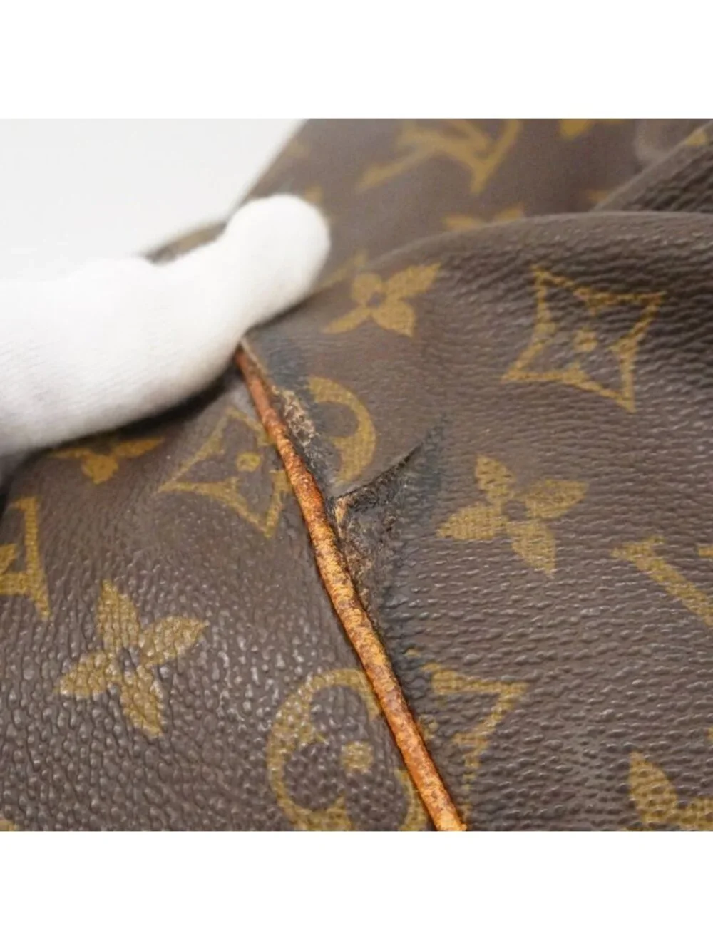 Louis Vuitton Boston Bag Monogram Keepall Bandouliere 55 Brown - Picture 7 of 10